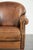 Vintage Sheepskin Armchair with Decorative Nails For Sale - Image 9 of 13
