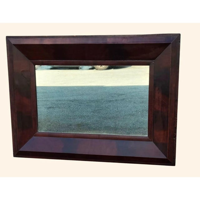 American Empire Flame Mahogany Mirror For Sale In Philadelphia - Image 6 of 17