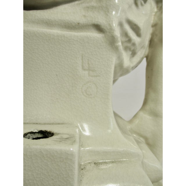 Ceramic Leo Lentelli Ceramic Sculpture Lamp Base Circa 30s For Sale - Image 7 of 12