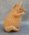 Tan French Wicker Frog Basket by Olivier Cajan, 1970 For Sale - Image 8 of 8