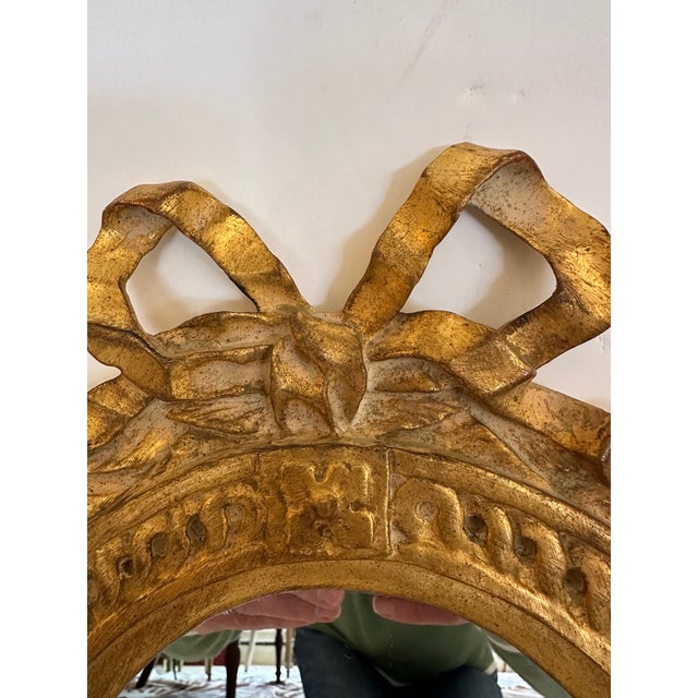 Giltwood Carvers Guild Oval & Mirrored Wall Candle Sconces-a Pair For Sale In Philadelphia - Image 6 of 11