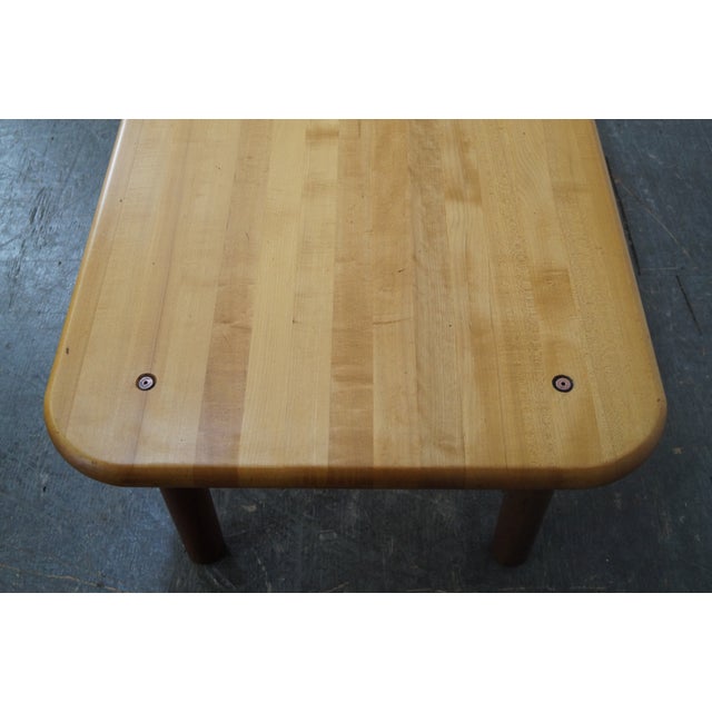 Knoll Morrison Hannah Maple Top Coffee Table Chairish