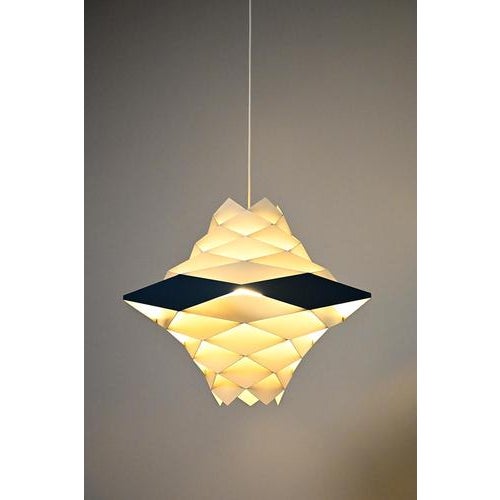 Large symfoni lamp by preben dahl for hans følsgaard belysning. This is the largest piece of the symfoni series which is...