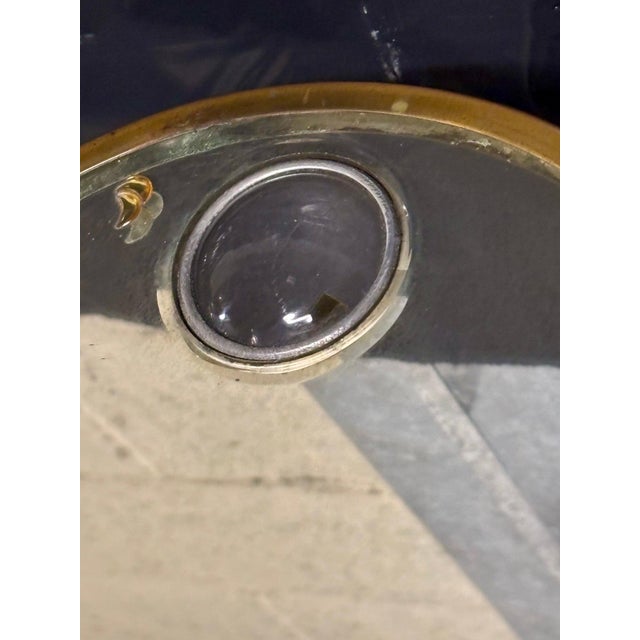 French Art Deco Illuminated Shaving Mirror, Attributed to Maison Brot, Paris, Circa 1930 For Sale - Image 13 of 15