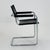 Mid-Century Black Leather Mg5 Cantilever Chair by Mart Stam, Italy, 1980s For Sale - Image 5 of 11
