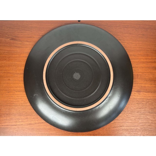 Vintage German Large Ceramic Wall Plate from KMK Keramik Manufaktur Kupfermühle, 1970s For Sale - Image 10 of 15