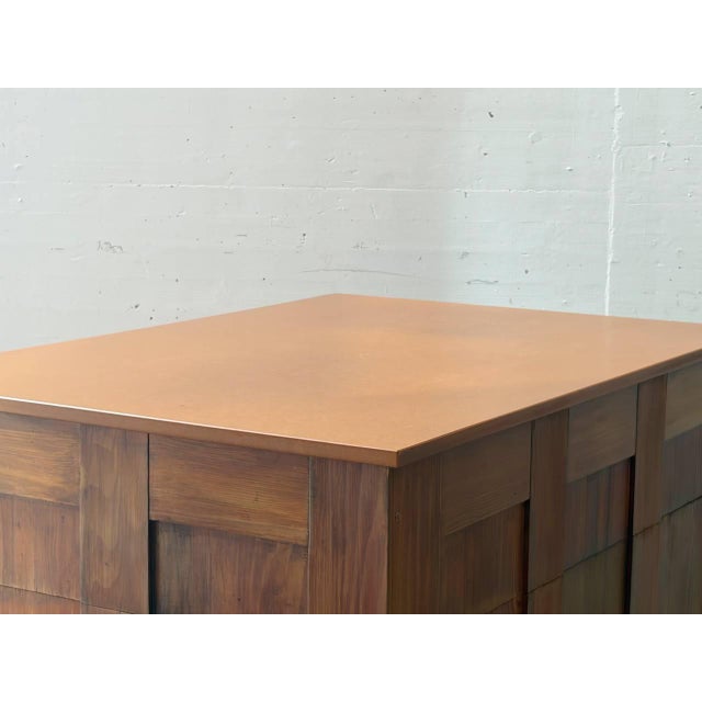 Archive Chest of 6 Drawers in Cherrywood, 1970s For Sale - Image 10 of 17