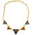 Vintage L. Ricci for Lancetti 18K Blue Enamel Necklace with Natural Tourmaline For Sale - Image 15 of 15