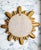Gold Mid-Century Modern Giltwood Sunburst Mirror, 1960s For Sale - Image 8 of 9