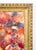 1970s 1970s B. Lockhart Mid Century Modern Painting Original Art Abstract Expressionism Floral Flowers For Sale - Image 5 of 12