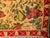 An attractive vintage machine-made French tapestry displaying a floral array on a yellow background. Cotton backing for...