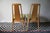 Set of Vintage Oak Eva Side Chairs by Niels Koefoed For Sale - Image 5 of 8