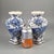 Antique French Blue and White Faience Vases from Desvres, Fourmaintraux-Courquin, 1880s, Set of 2 For Sale - Image 9 of 10