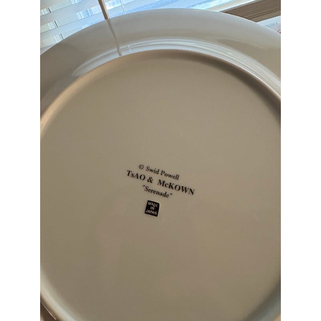 Traditional 1990s Tsao and McKown Swid Powell “Serenade” Dinerware Setting - 5 Piece For Sale - Image 3 of 9