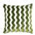 Contemporary Schumacher X Miles Redd The Wave 24" Pillow in Lettuce For Sale - Image 3 of 3