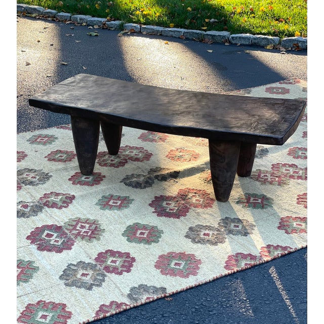 Vintage African Senufo Bench Chairish