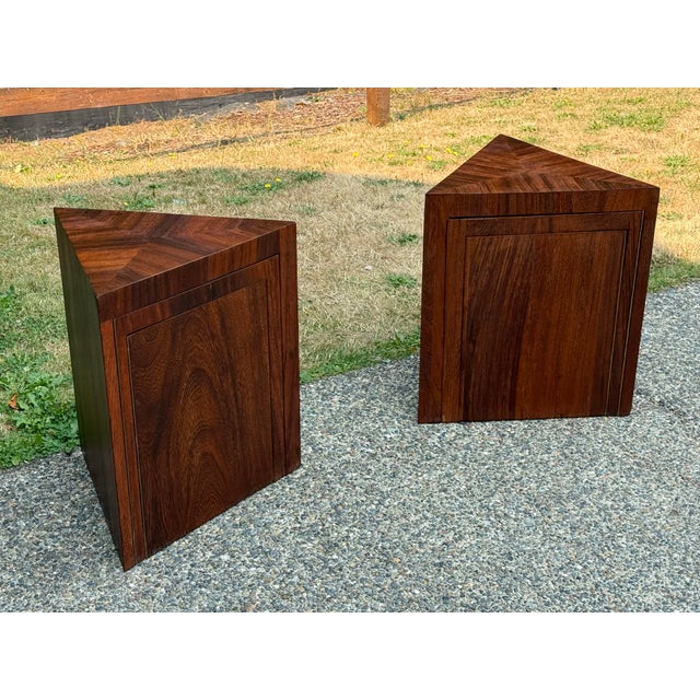 Mid Century Modern Attributed to Jean-Michel Frank's Ingenious Nesting Table For Sale - Image 12 of 12