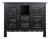 Painted Black Buffet in the style of Dudouyt For Sale