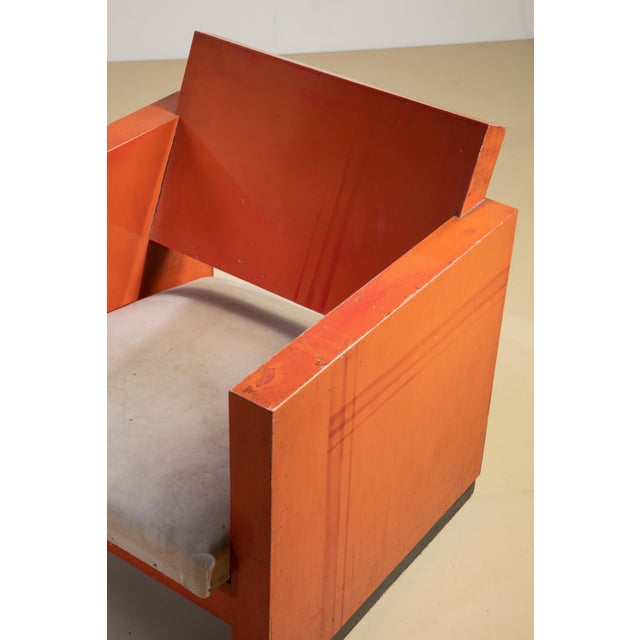 Italian Rationalist Armchair, 1930s For Sale - Image 3 of 9