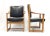 Mid-Century Modern Set of Armchairs by Sven Kai Larsen for Nordiska Kompaniet, 1960s For Sale - Image 3 of 9