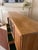 Mid-Century Danish Oak Leaded Stained Glass Sideboard For Sale In Houston - Image 6 of 9