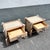 Boho Chic Chunky Bamboo Wicker Nightstands - A Pair For Sale In West Palm - Image 6 of 12