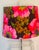 Mid-Century Modern 1950s Mid Century Modern Hollywood Regency Lucite Floral Table Lamp For Sale - Image 3 of 5