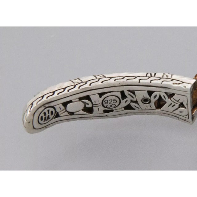 28121 - John Hardy Palu Macan Topaz Sterling Silver Hammered