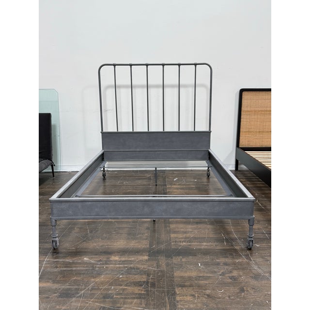Design Plus Gallery presents the Full Size Dutch Industrial Bed Frame by Luay Al Rawi from Restoration Hardware. This bed...