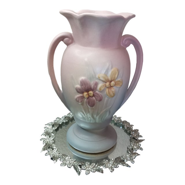 1970s Hull Usa Amphorous Vase For Sale