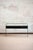 Wood Bent Glass Lacquered Console with Suspended Drawers, 1990s For Sale - Image 7 of 7