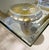 1960s Hollywood Regency Italian Silver and Gold Leaf Carved Wood and Glass Coffee Table For Sale - Image 11 of 15