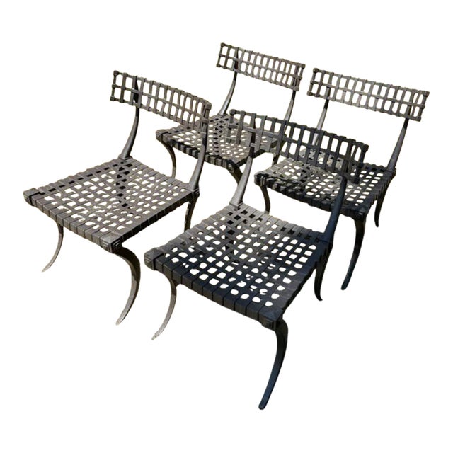 Thinline, 'Klismos' Dining Set (5) For Sale
