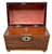 18th Century Georgian Sarcophagus-Shaped Mahogany Tea Caddy For Sale - Image 3 of 11