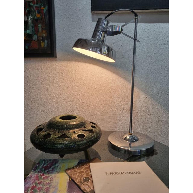 Metal Table Lamp, 1970s For Sale - Image 16 of 18