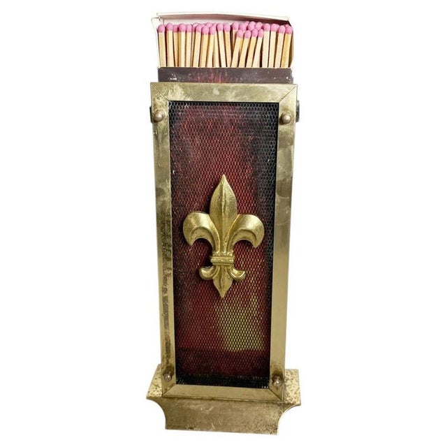 Fireplace Accessory with Fleur-de-Lys Decoration, France, 1950s For Sale - Image 12 of 12