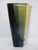 Vintage "Prisma" vase designed by Kaj Franck in 1953 for the Finnish glassworks Nuutajärvi-Notsjö. It features a...