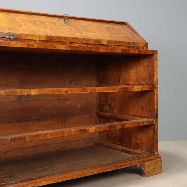 18th Century Walnut Bureau, Italy For Sale - Image 13 of 15