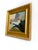 Abstract "Rocky Shore" 2026 Painting by Jessalin Beutler With Vintage Frame For Sale - Image 3 of 4