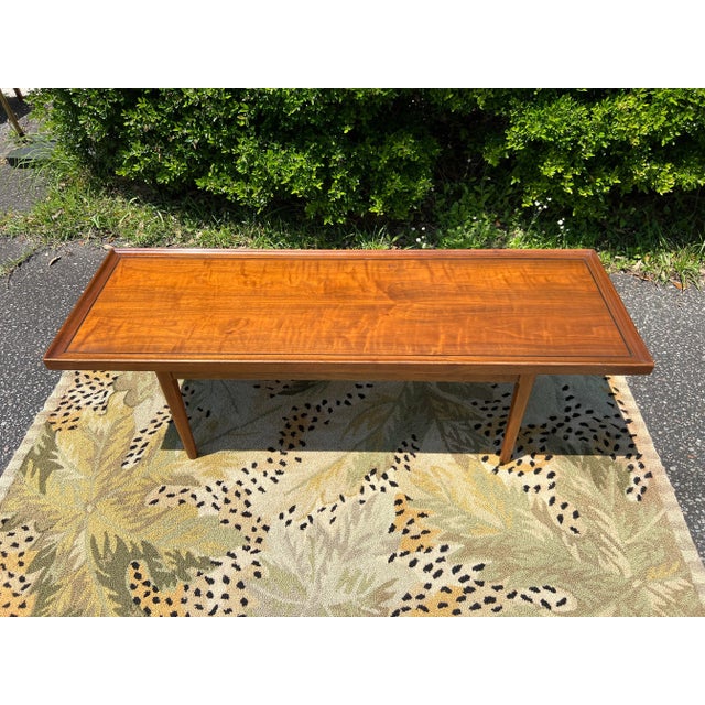 Wood 1960s Mid-Century Modern Drexel Declaration Coffee Table Kipp Stewart For Sale - Image 7 of 9