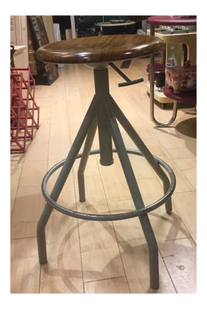 Industrial Stool from Werzalit, 1970s