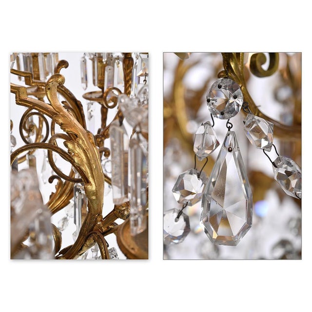 Baccarat Chandelier For Sale - Image 5 of 8