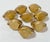 Late 20th Century Vintage Coastal Brass Clam Shell Place Card Holders – Set of 8 For Sale - Image 5 of 5