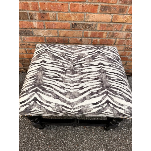Newly Upholstered Bench For Sale In Nashville - Image 6 of 8