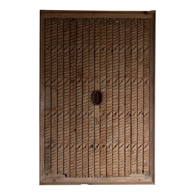 Japanese Antique Huge Door " Wall Decoration " 1860s-1900s / Wabi Sabi" For Sale