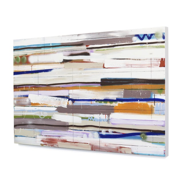 The Mood Is Set - Abstract Multicolor Street Original Artwork by Amber Goldhammer For Sale In Los Angeles - Image 6 of 9