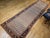 19th Century Persian Bidjar Wide Runner, Hand-Knotted Wool, Allover Paisley Pattern, Ivory & Navy, 4x14 For Sale In Chicago - Image 6 of 18