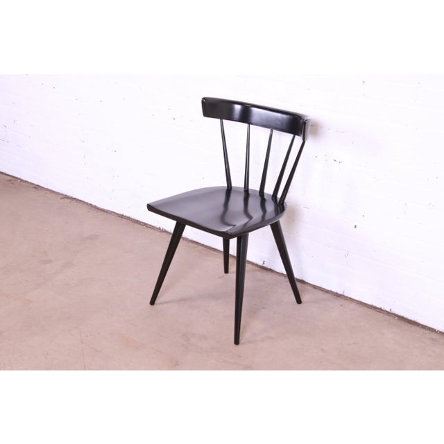 Black Paul McCobb Planner Group Mid-Century Modern Spindle Back Dining Chairs, Set of Twelve For Sale - Image 8 of 13