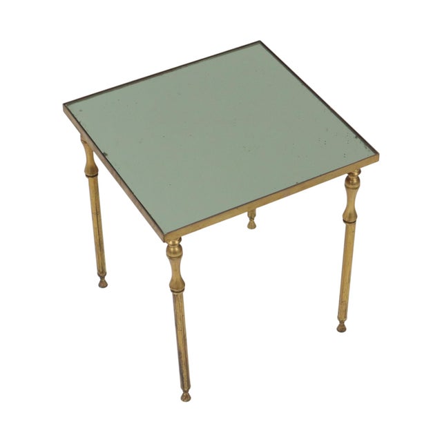 Brass Side Table from Maison Jansen, France, 1960s For Sale - Image 16 of 18