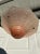 Antique Pink Glass Hanging Light Fixture For Sale In Milwaukee - Image 6 of 8